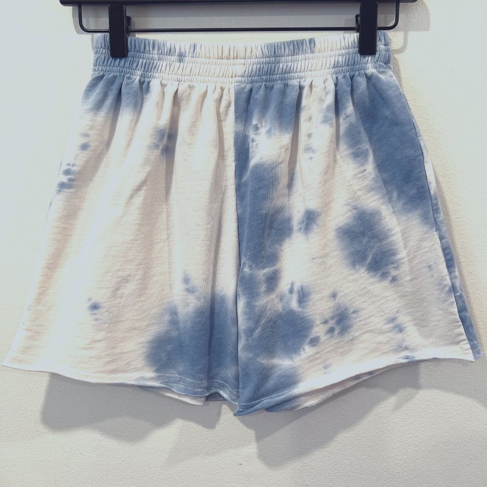 Blue Tie Dye Lounge Shorts Size XS